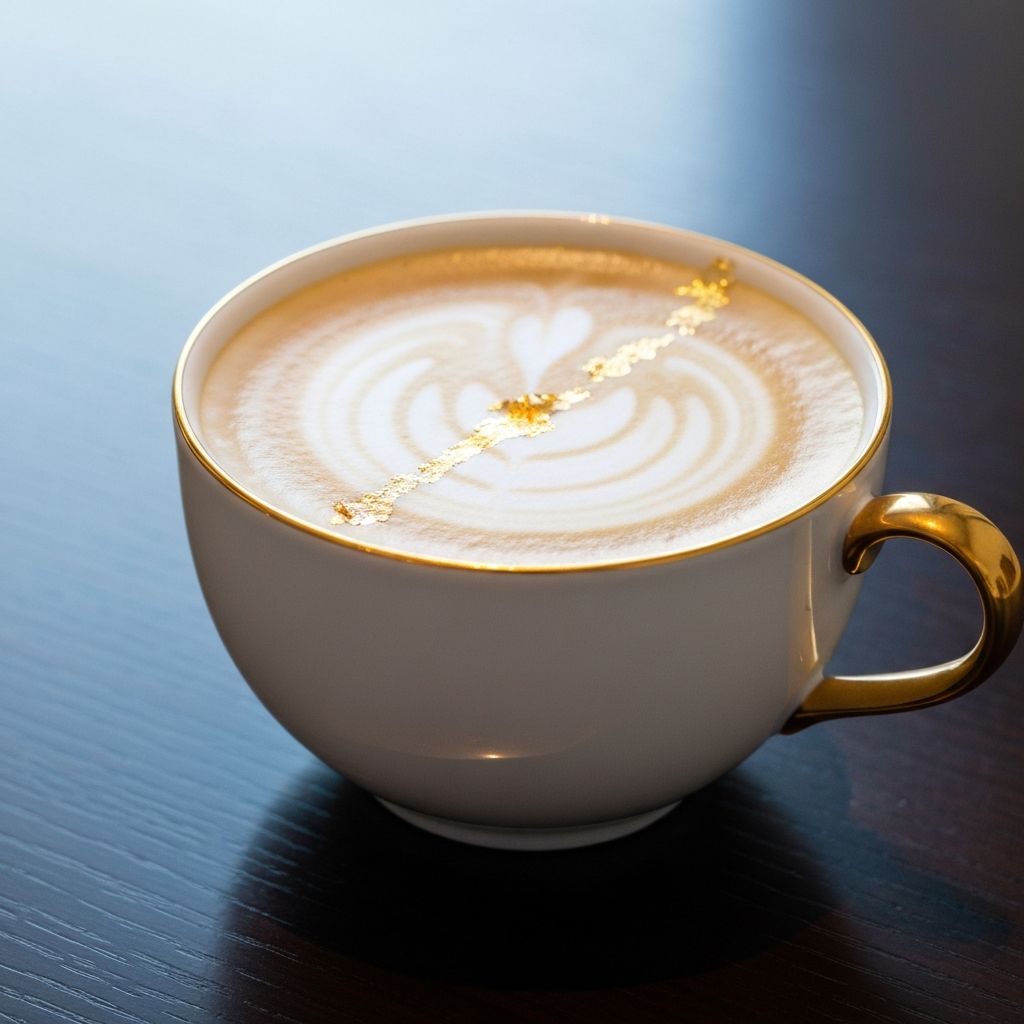The Gold Leaf Latte